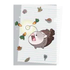 しらたまちゃんSHOPu〜🐽のチョウチントンコウ Clear File Folder