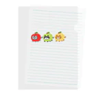 くだものにゃんこ店のくだものにゃんこ Clear File Folder
