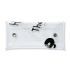 『Nothing Is Real』-- IN SUZURIのHappiness Is The Truth!（黒） Clear Multipurpose Case