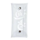 クスッと笑えるおもしろTシャツ屋「クスT」の適当(白文字) Clear Multipurpose Case