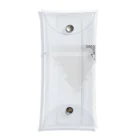 #FFFFFFの逆三角形ロゴマーク Clear Multipurpose Case