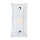 『Nothing Is Real』-- IN SUZURIの吾唯足知h.t.ショルダーアーチ橙・黒英語 Clear Multipurpose Case