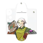 ハウスキーパー応援団のホスピ神ワンリキさんの秘密道具入れ Clear Multipurpose Case