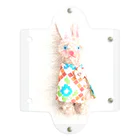 ＲＡＢＩＭＩＷのお絵かきうさぎ Clear Multipurpose Case