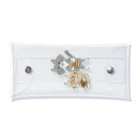 くつしたねこのかりんばにゃんこ Clear Multipurpose Case