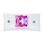 TOM24の些細な事でも興味津々アメショー”モモちゃん” Clear Multipurpose Case