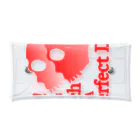 『Nothing Is Real』-- IN SUZURIのOh! It's Such A Perfectday.（赤） Clear Multipurpose Case