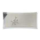 お洒落な書きのおしゃれな落書き＋ペンノートデザイン Clear Multipurpose Case