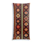 IZANAMI by Akane Yabushitaのコーカサス絨毯・ストライプ（ウォルナッツ） Clear Multipurpose Case