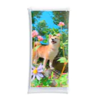 ももと天空の月のもも☆お花のセンター Clear Multipurpose Case