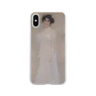 SONOTENI-ARTの001-009　グスタフ・クリムト　『セレナ・レーデラーの肖像』　クリア　スマホケース　iPhone XS/X専用デザイン　CC2 Clear Smartphone Case