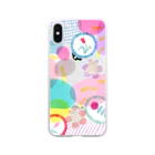 かわべしおん | イラストレーターのニュー宝箱のおまじない Clear Smartphone Case