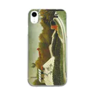SONOTENI-ARTの029-003　アンリ・ルソー　『パリ郊外の製材所』　クリア　スマホケース　iPhone XR専用デザイン　CC3 Clear Smartphone Case
