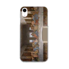 SONOTENI-ARTの018-002　レオナルド・ダ・ヴィンチ　『最後の晩餐』　クリア　スマホケース　iPhone XR専用デザイン　CC3 Clear Smartphone Case