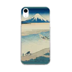 SONOTENI-ARTの003-006　葛飾北斎　『富嶽三十六景　武州玉川』　クリア　スマホケース　iPhone XR専用デザイン　CC3 Clear Smartphone Case