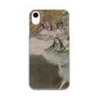 SONOTENI-ARTの007-008　エドガー・ドガ　『On the Stage』　クリア　スマホケース　iPhone XR専用デザイン　CC3 Clear Smartphone Case