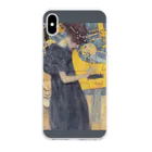 SONOTENI-ARTの001-003　グスタフ・クリムト　『音楽Ⅰ』　クリア　スマホケース　iPhone XSMax専用デザイン　CC7 Clear Smartphone Case