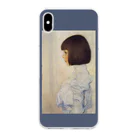 SONOTENI-ARTの001-004　グスタフ・クリムト　『ヘレーネ・クリムトの肖像』　クリア　スマホケース　iPhone XSMax専用デザイン　CC7 Clear Smartphone Case