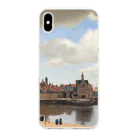 SONOTENI-ARTの008-003　フェルメール　『デルフト眺望』　クリア　スマホケース　iPhone XSMax専用デザイン　CC7 Clear Smartphone Case