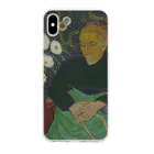 SONOTENI-ARTの005-022　ゴッホ　『ゆりかごを揺らすマダム・ルーラン』　クリア　スマホケース　iPhone XSMax専用デザイン　CC7 Clear Smartphone Case