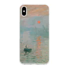 SONOTENI-ARTの004-004　クロード・モネ　『印象・日の出』　クリア　スマホケース　iPhone XSMax専用デザイン　CC7 Clear Smartphone Case