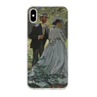 SONOTENI-ARTの004-023　クロード・モネ　『バジールとカミーユ』　クリア　スマホケース　iPhone XSMax専用デザイン　CC7 Clear Smartphone Case