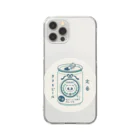 ジーナショップ(たぬき多め)の生ビールたぬき Clear Smartphone Case