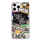 Boy Meets BoyのB!xM!xB! Word Badge Clear Smartphone Case
