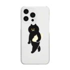 SUIMINグッズのお店の餃子をMacBookのように運ぶねこ Clear Smartphone Case