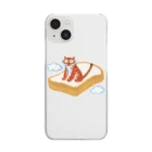 segasworksのイギリスパンとトラちゃん Clear Smartphone Case