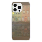 SONOTENI-ARTの020-002　アンリ・ル・シダネル　『岸壁』　クリア　スマホケース　iPhone 14ProMax/14Plus/13ProMax/12ProMax/11ProMax専用デザイン　CC5-2 Clear Smartphone Case