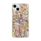 YOKO HASEGAWA　の薔薇窓　金平糖の精 Clear Smartphone Case