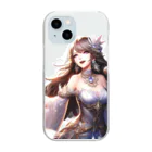 HAKA SHOPの『Echoes of Valor』 スマホケース Clear Smartphone Case