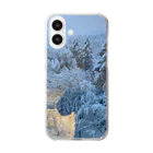 サイコパス☆ズヤカ杉山の雪林 Clear Smartphone Case