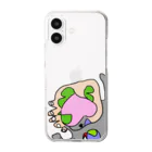 Gaza.tairaのパオンくん Clear Smartphone Case