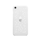 ＊momochy shop＊の星空うさぎ Clear Smartphone Case