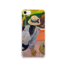 SONOTENI-ARTの026-002　ゴーギャン　『シエスタ』　クリア　スマホケース　iPhone SE(2,3)/8/7/6s/6専用デザイン　CC1 Clear Smartphone Case