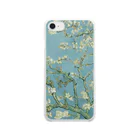 SONOTENI-ARTの005-005　ゴッホ　『花咲くアーモンドの木の枝』　クリア　スマホケース　iPhone SE(2,3)/8/7/6s/6専用デザイン　CC1 Clear Smartphone Case