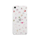 うさぎぶのうさえもクリア Clear Smartphone Case