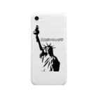 自由もよ子の自由だいちゅき（ホワイト） Clear Smartphone Case