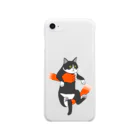 藤倉の思考停止中のねこ Clear Smartphone Case