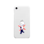 すまほの名前募集中スマホケース(バッテン入り) Clear Smartphone Case