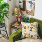 元祖ふとねこ堂の和菓子見本 Cushion