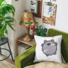 comrasakiのまるちびウォンバット Cushion
