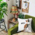 LalaHangeulの三毛猫さん ハングルデザイン  Cushion
