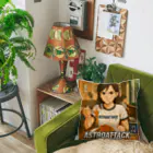 astroattackのASTROATTACK　ナポリやタンソース飛び Cushion