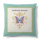 アトリエ彩楽（しゃらく）雑貨店のSwallowtailButterfly：パステル Cushion