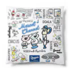 中日ドラゴンズ公式YouTubeチャンネル グッズショップのマスコットチャンネル手書きデザイン Cushion
