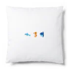 GRITの粗ドット絵・海の生き物シリーズ Cushion