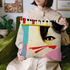 ミネムラコーヒーのゴルフクラブでピアノを叩き壊す主婦 Cushion